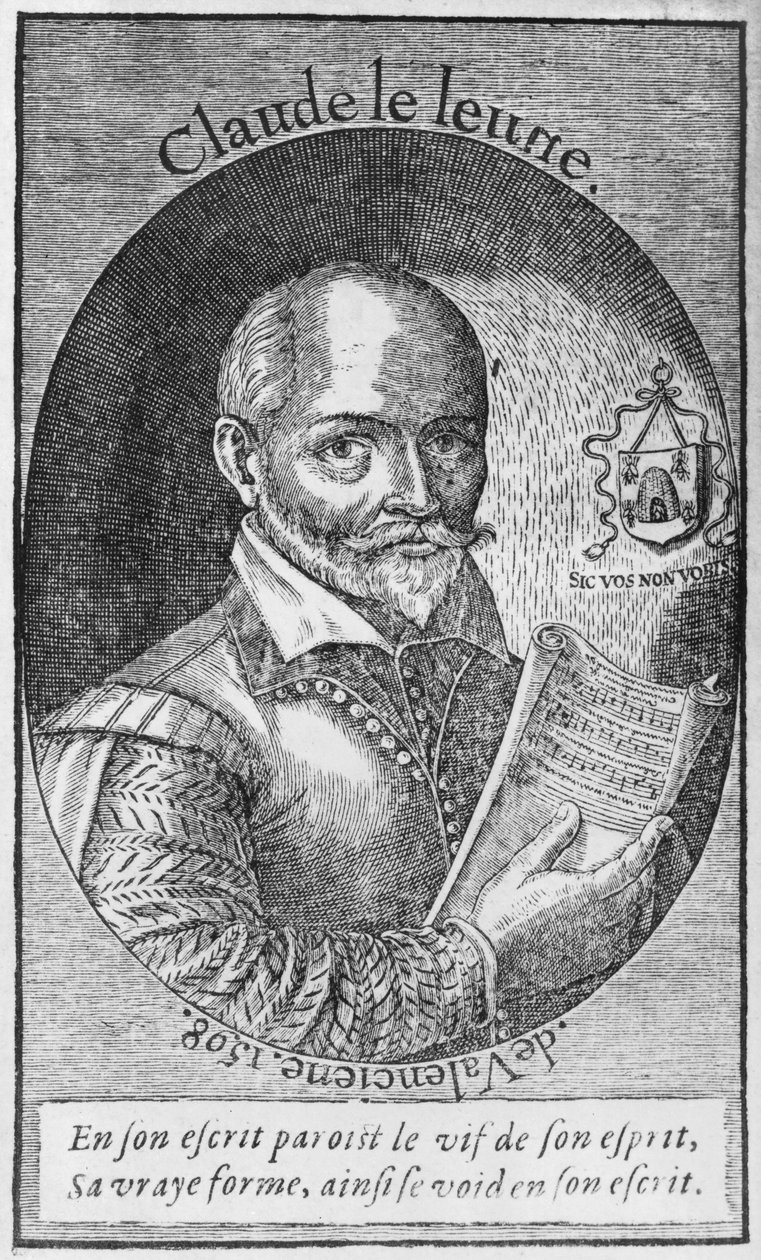 Claude Le Jeune (ok. 1530-1600) 1598 autorstwa French School
