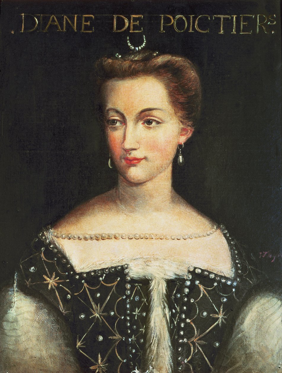 Diane z Poitiers autorstwa French School