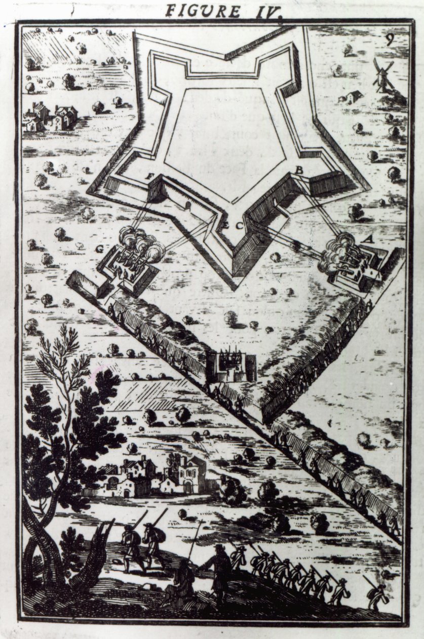 Rysunek IV, z "Les Travaux de Mars, ou L