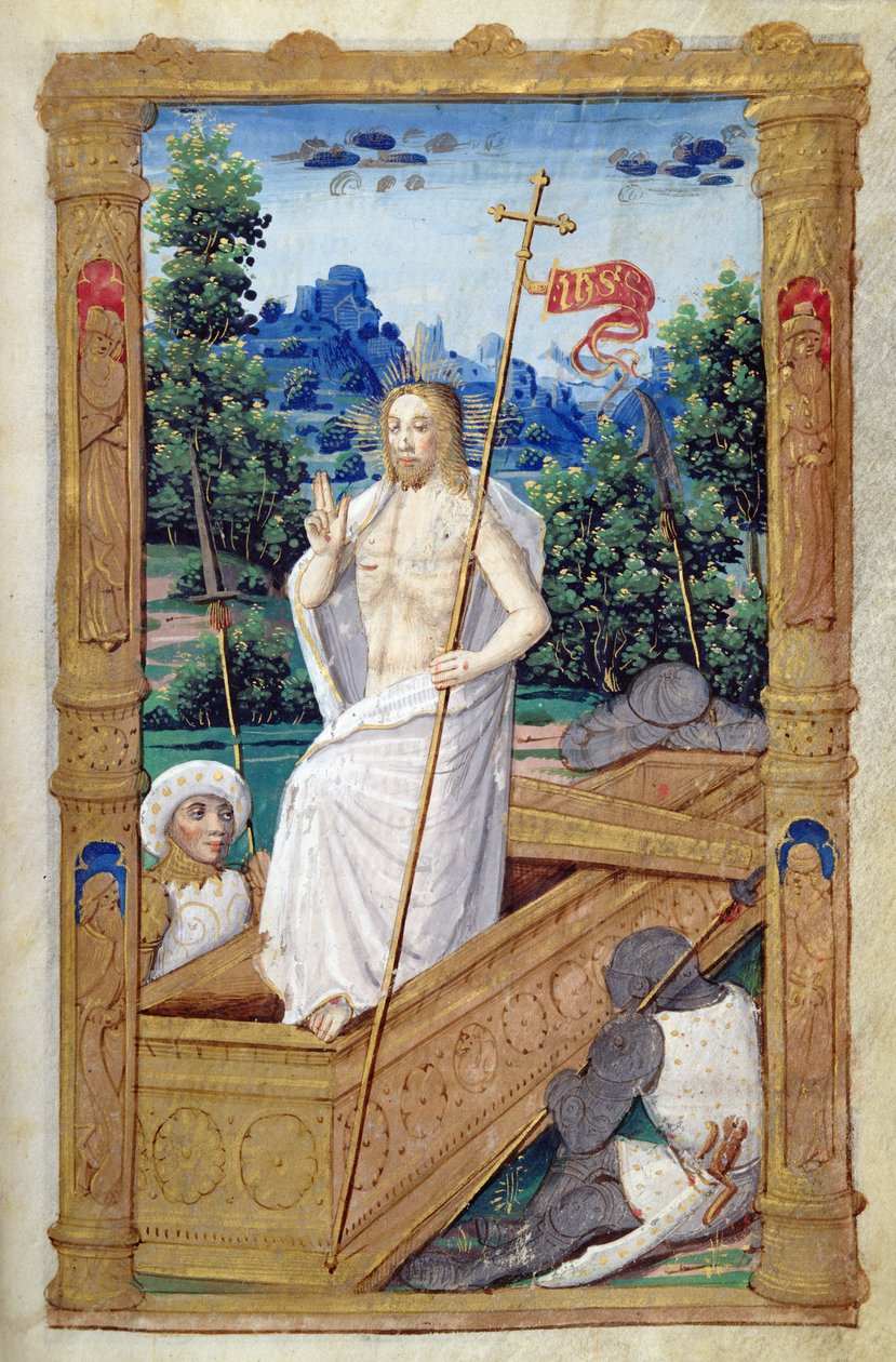 Dol.45r Zmartwychwstanie, z Heures a l