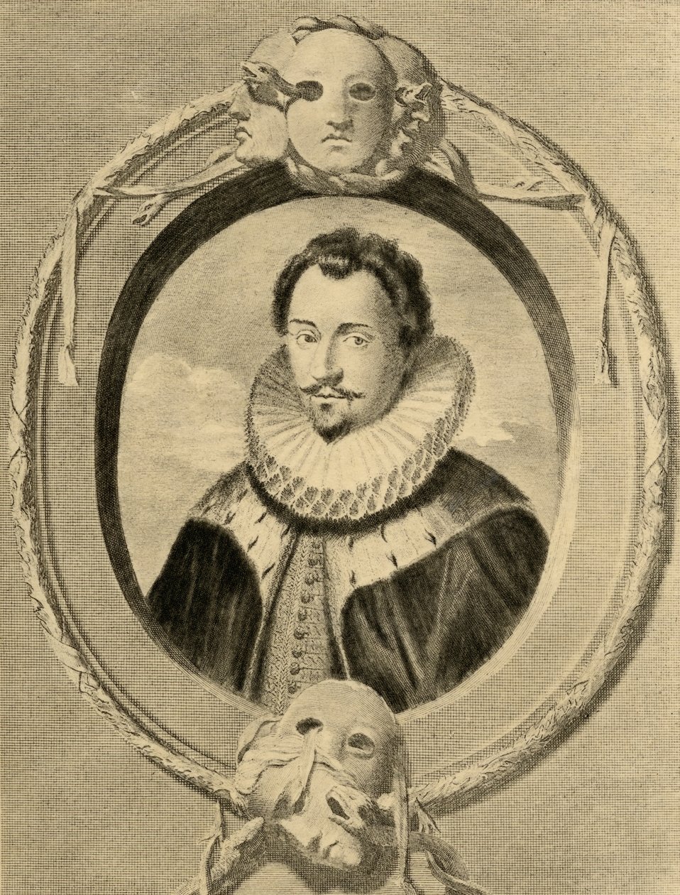 Francois (1555-84 książę Andegawenii) autorstwa French School