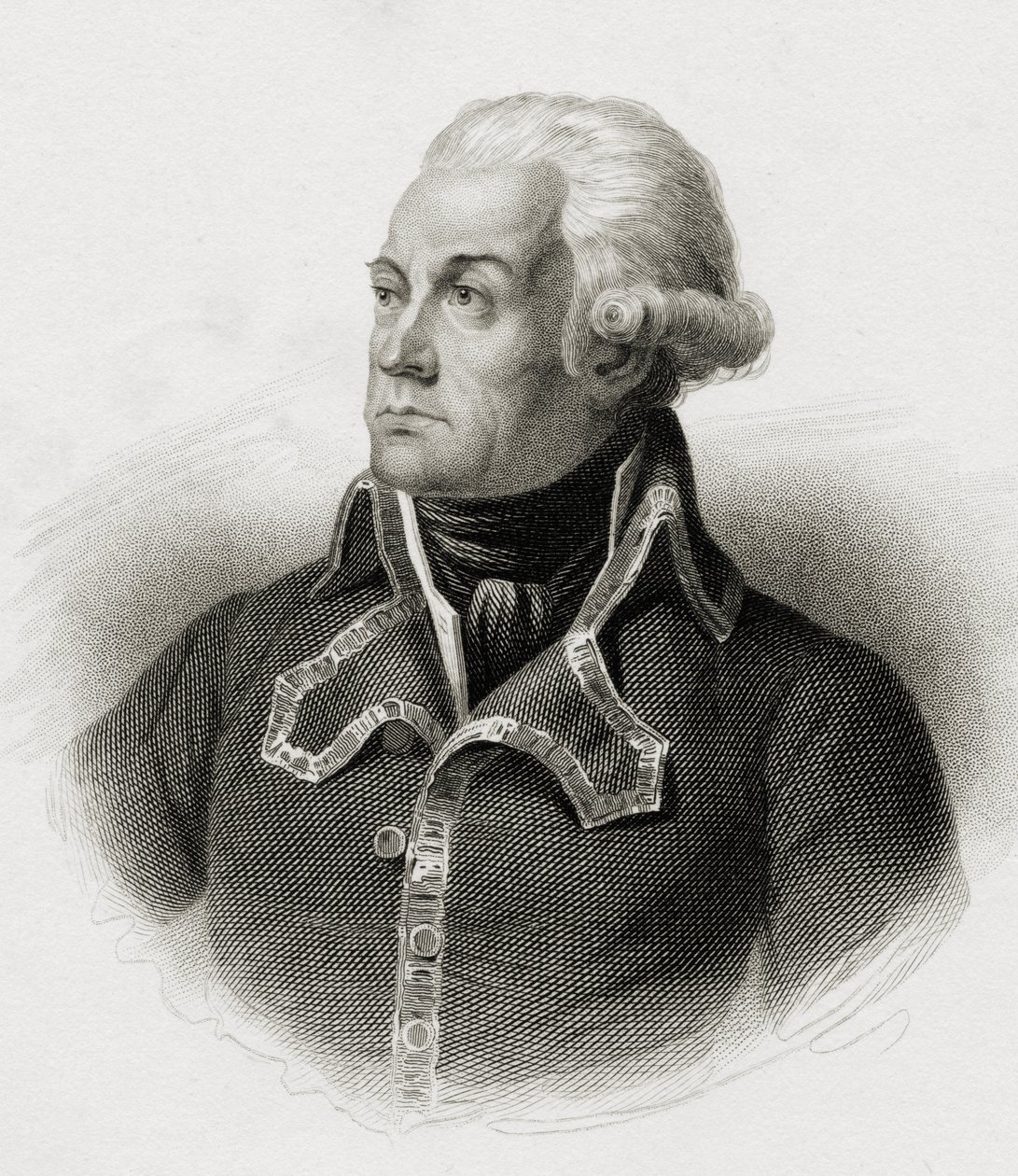 Generał Charles Francois Duperier Dumourier (1739-1823) autorstwa French School