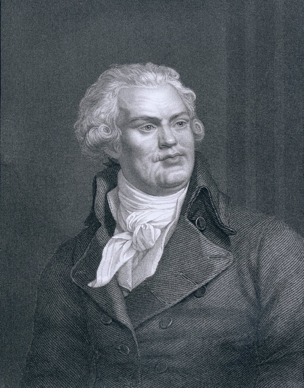 Georges Jacques Danton (1759-94) autorstwa French School