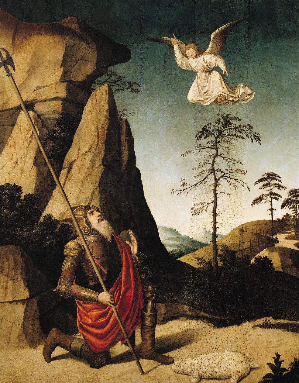 Gedeon i runo, ok. 1490 autorstwa French School
