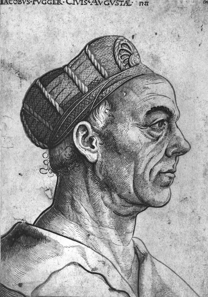 Jakub II Fugger (1459-1525) Hrabia Cesarstwa autorstwa French School