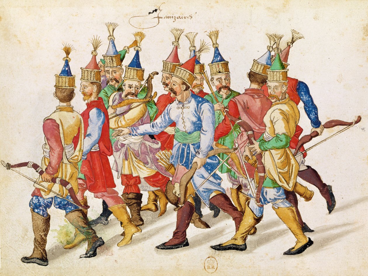 Janczarowie, 1583 autorstwa French School