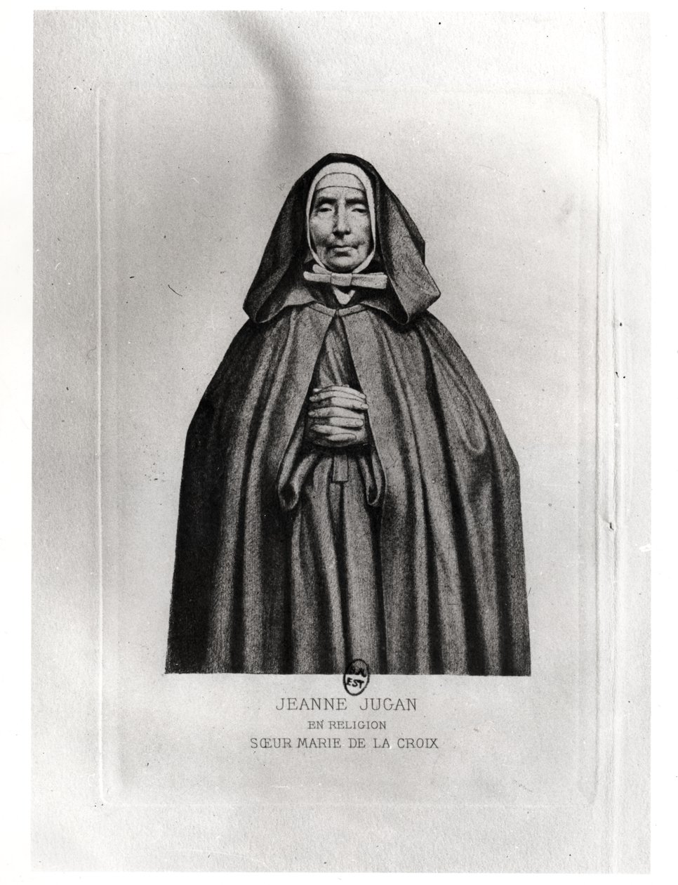 Jeanne Jugan (1792-1879) autorstwa French School