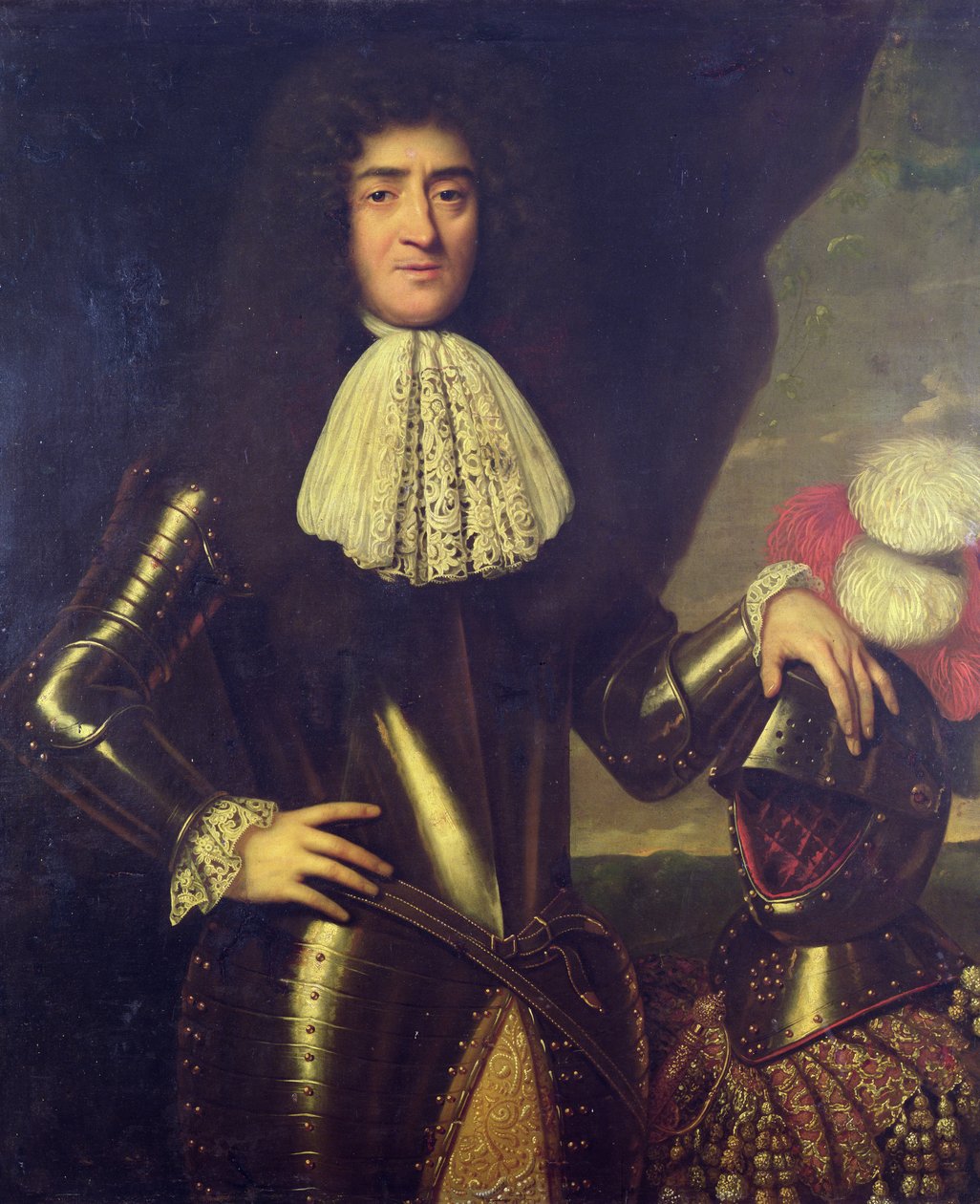 John Churchill (1650-1722) książę Marlborough autorstwa French School