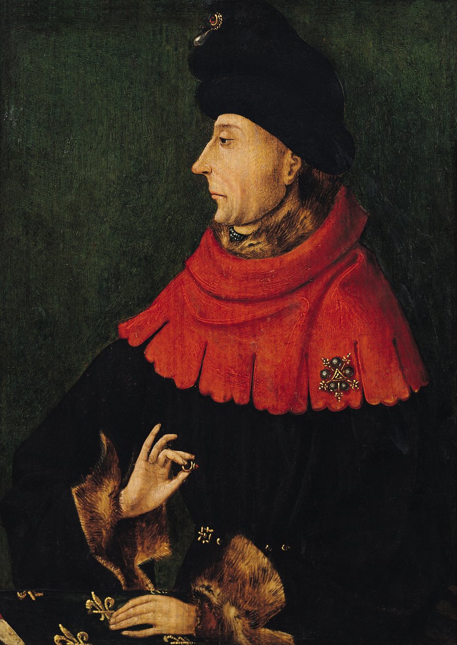 Jan Nieustraszony (1371-1419) Książę Burgundii autorstwa French School