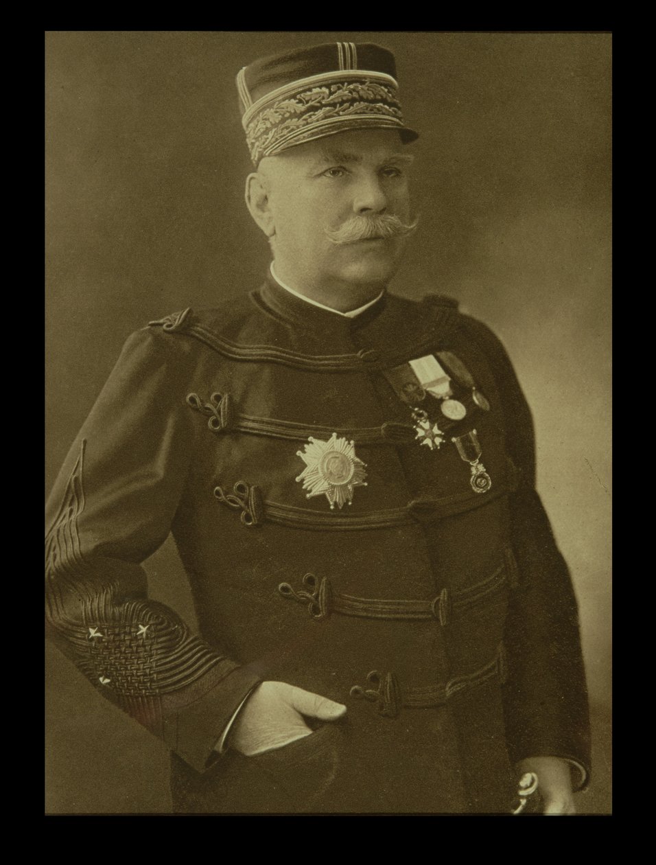 Joseph Jacques Cesaire Joffre (1852-1931) autorstwa French School