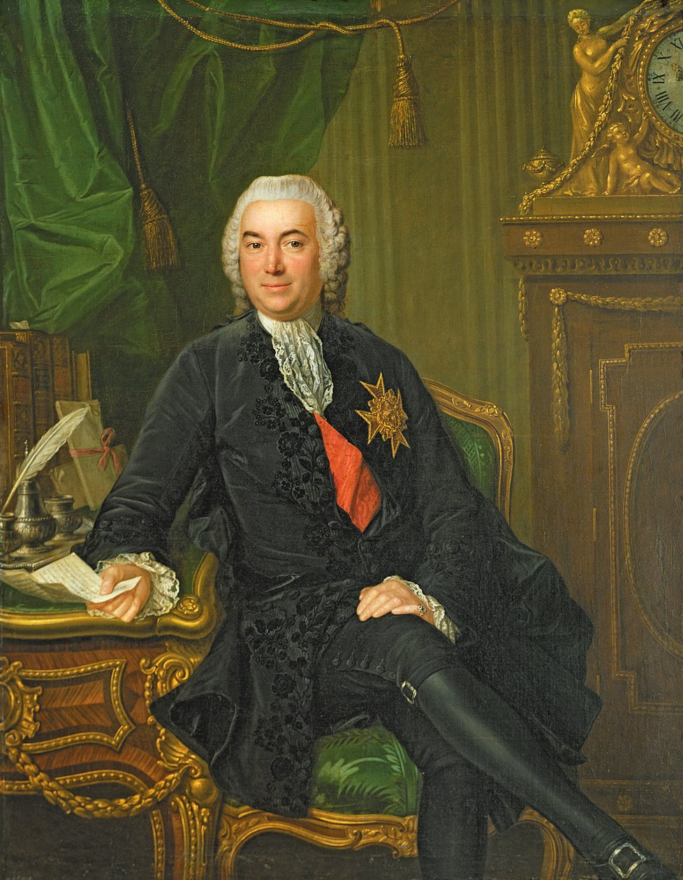 Joseph-Francois Foulon (1715-89) po 1760 autorstwa French School