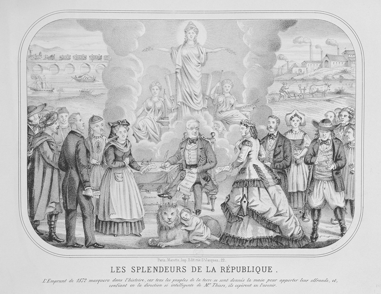 „Splendory Rzeczypospolitej”, 1872 autorstwa French School