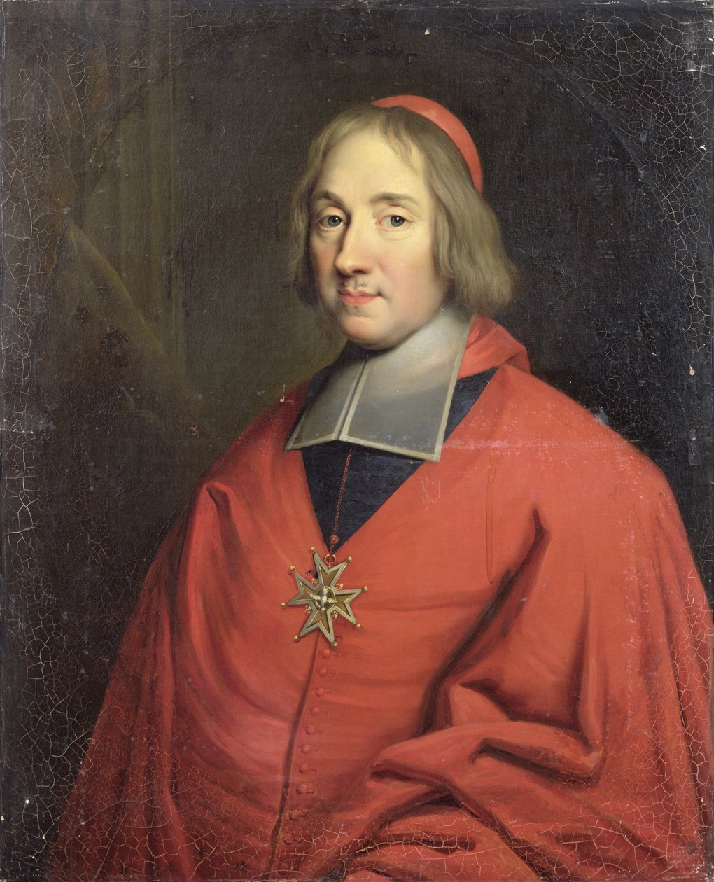 Louis-Antoine de Noailles (1651-1729) arcybiskup Paryża autorstwa French School