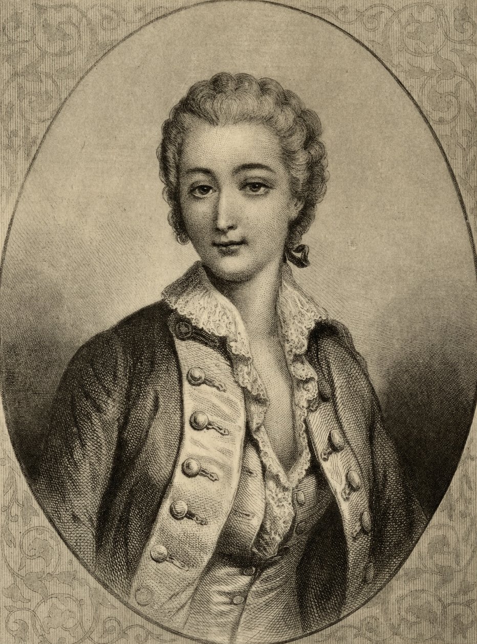 Madame du Barry (1743-93) autorstwa French School