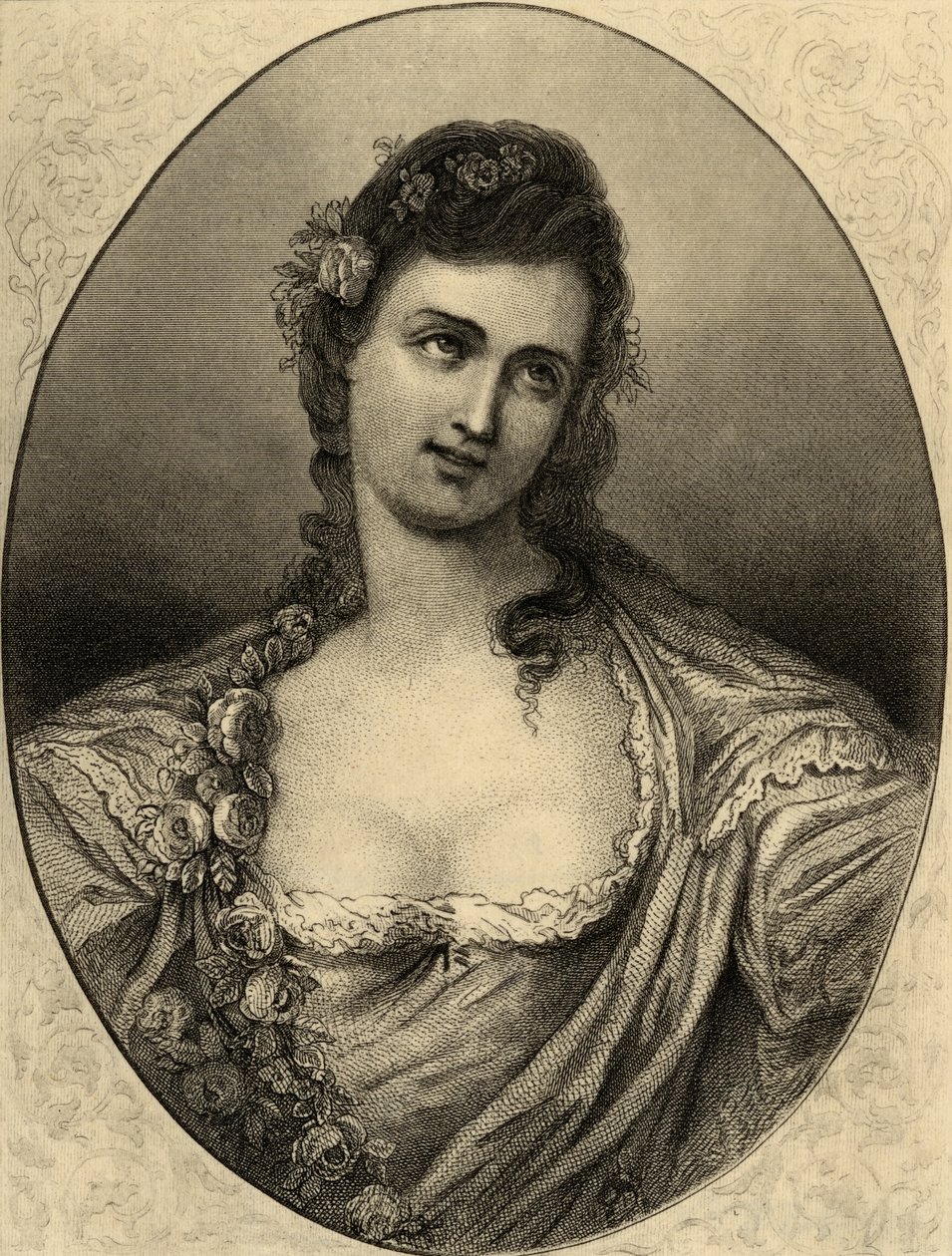 Panna Sophie Arnould (1740-1802) autorstwa French School