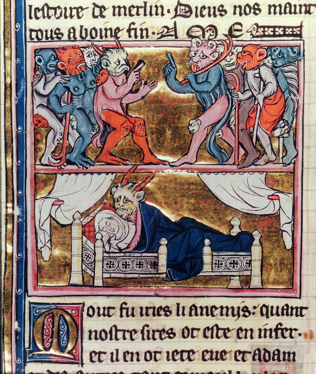 Pani ks. 95 fol.113v Rada Demonów, z 