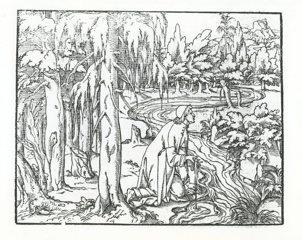 Strona z Mowy snu o Polifilu, Francesco Colonna, 1546 autorstwa French School