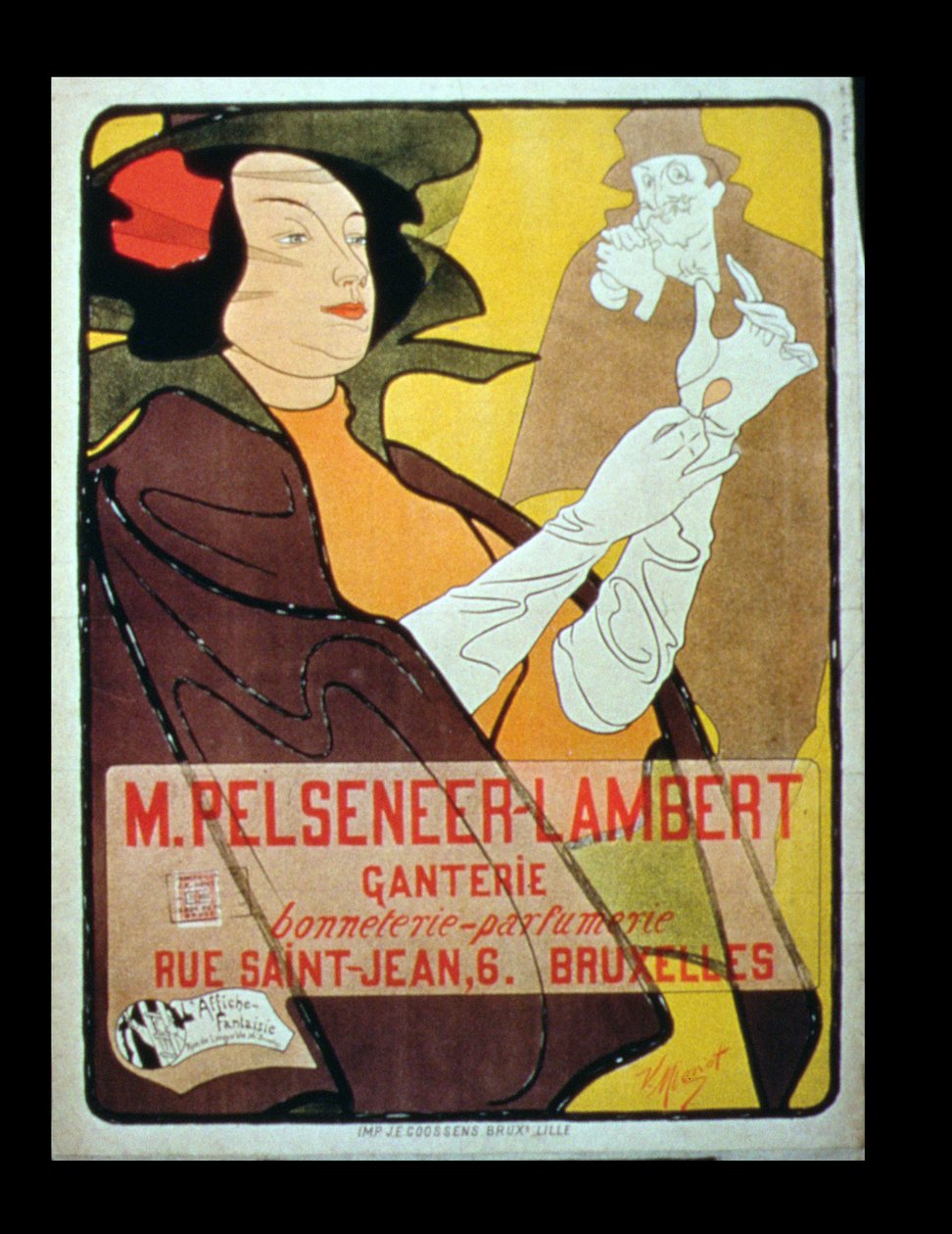 „Pelseneer-Lambert Wytwórcy rękawic, młynarstwo i perfumeria”, Bruksela autorstwa French School