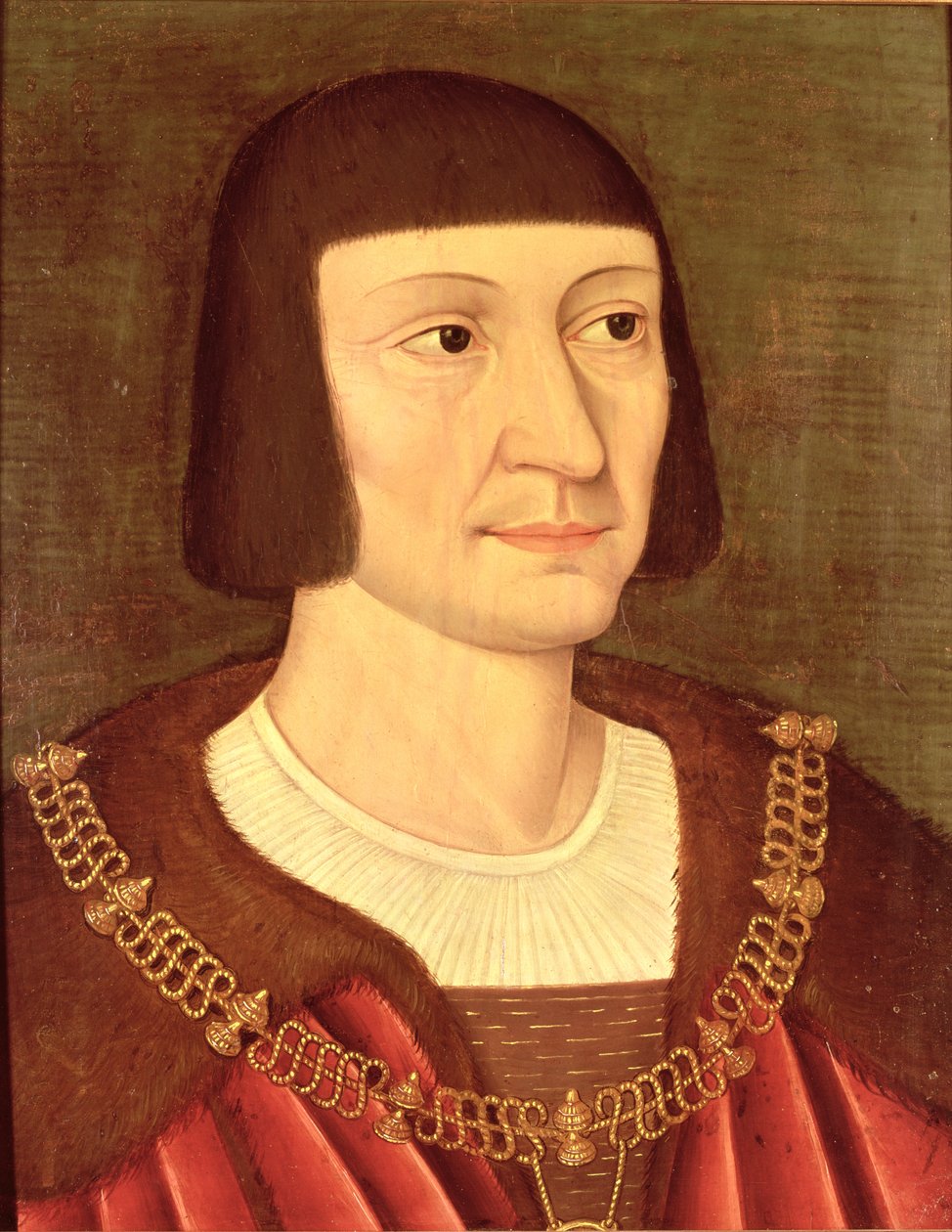 Pierre du Terrail (1476-1524) Rycerz Bayard autorstwa French School