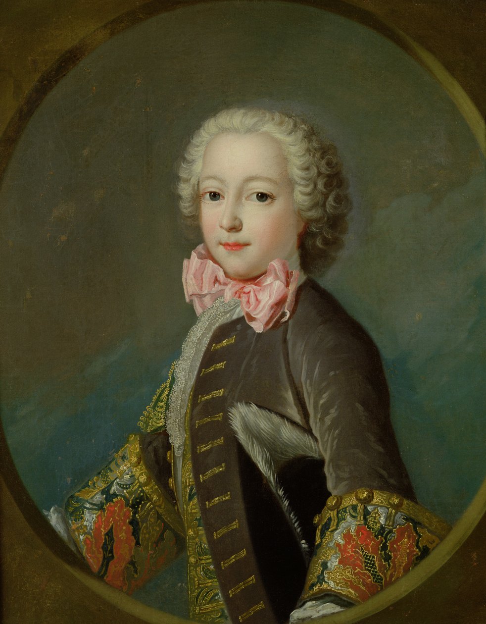 Przypuszczalnie portret księcia Tresme, syna księcia Gesvres autorstwa French School