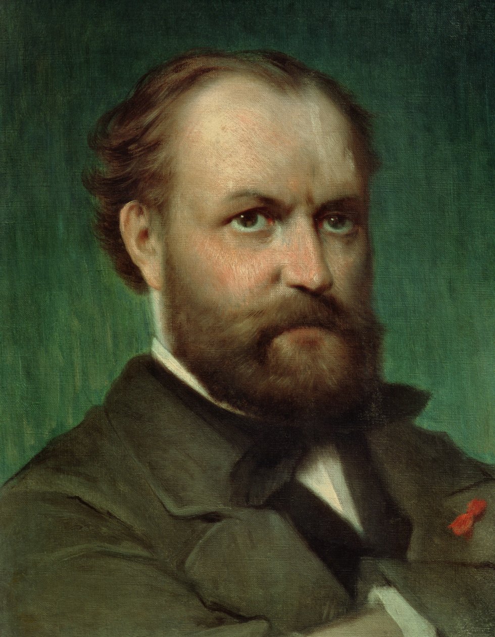 Portret Charlesa Gounoda (1818-93) autorstwa French School
