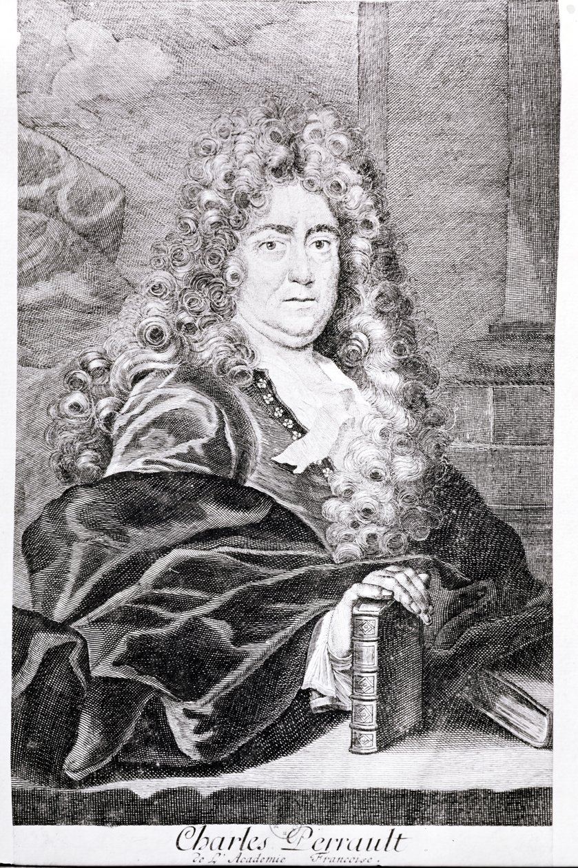 Portret Charlesa Perraulta autorstwa French School