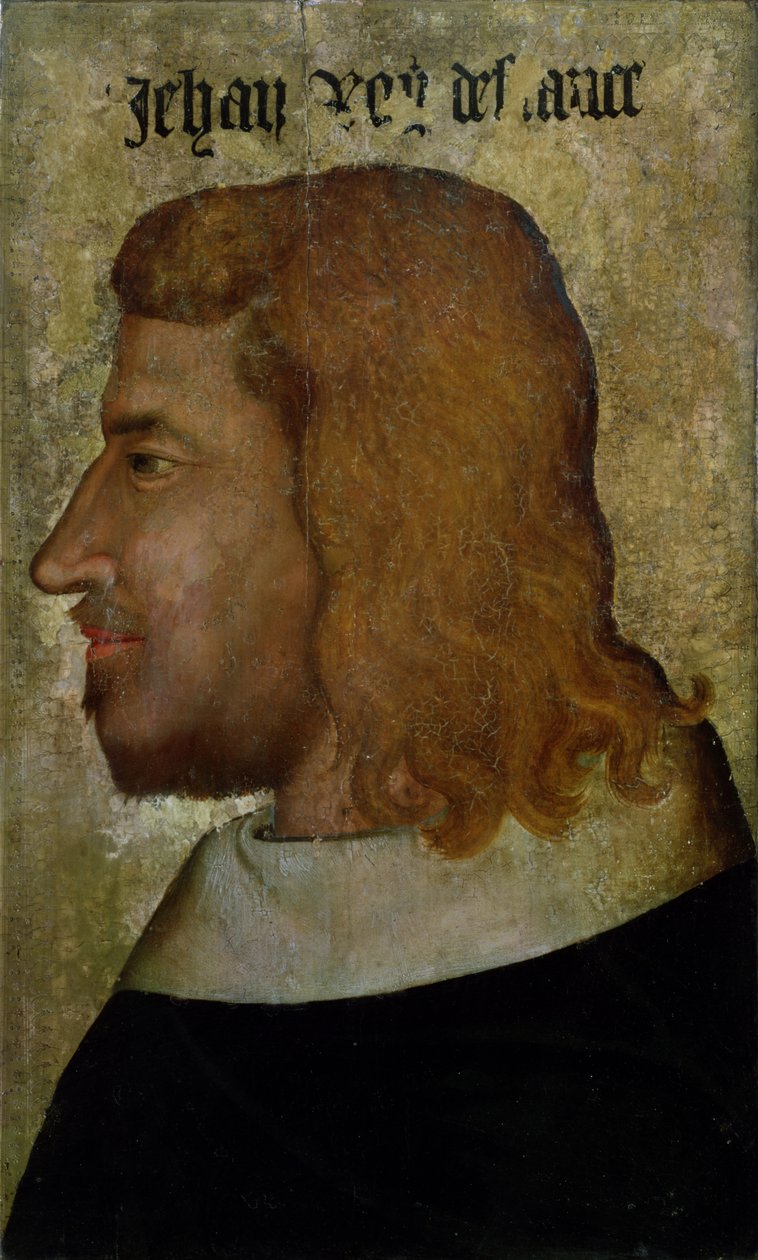 Portret Jana II „Dobrego” (1319-64) króla Francji autorstwa French School