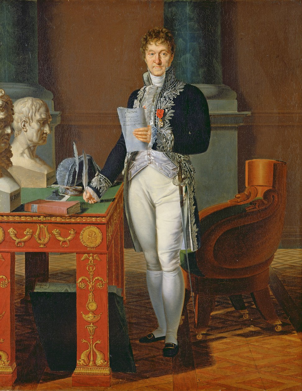 Portret Lazare Carnota (1753-1823) autorstwa French School
