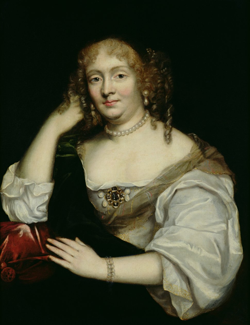 Portret Marii autorstwa Rabutina-Chantala (1626-97) markiza de Sevigne, po 1670 autorstwa French School