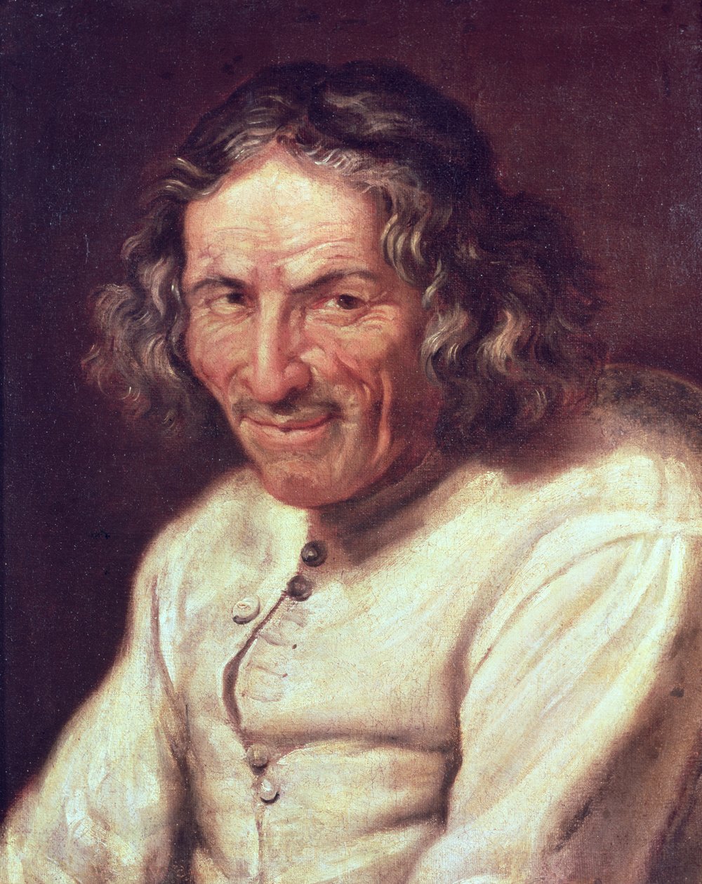 Portret Paula Scarrona (1610-60) autorstwa French School