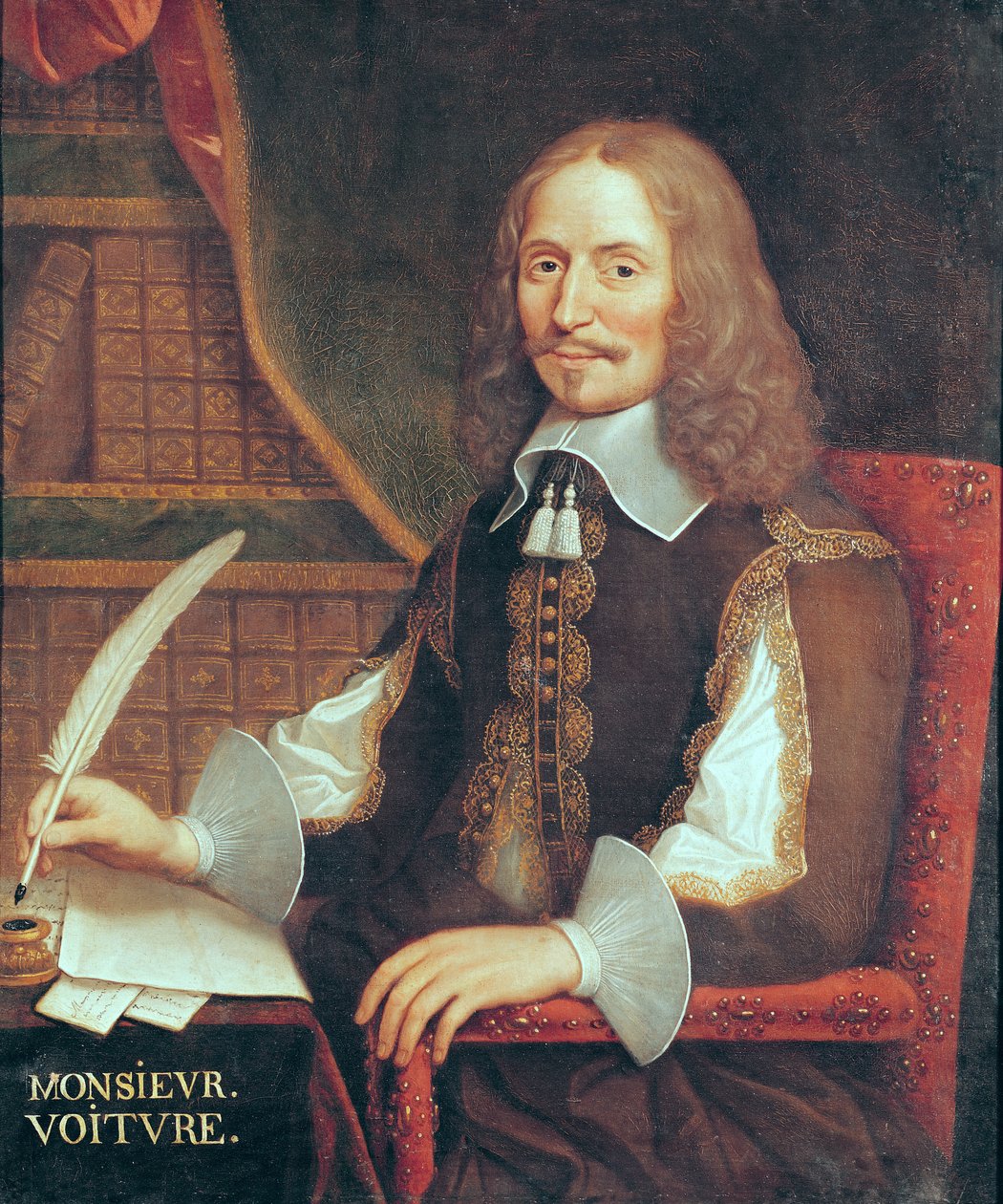 Portret Vincenta Car (1598-1648) autorstwa French School