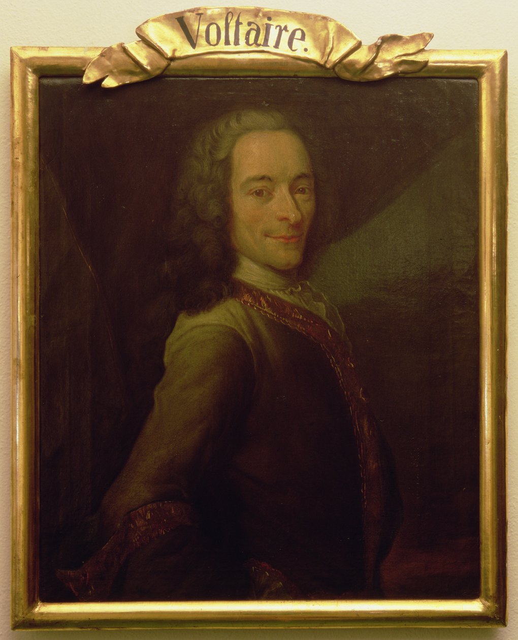 Portret Woltera autorstwa French School