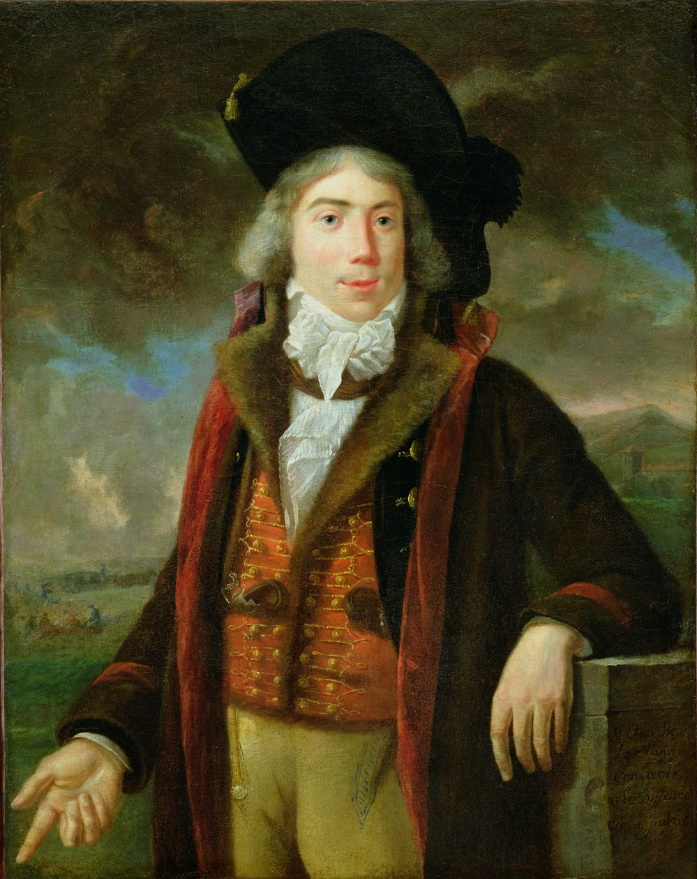 Rene-Nicolas Dufriche (1762-1837) Baron Desgenettes autorstwa French School