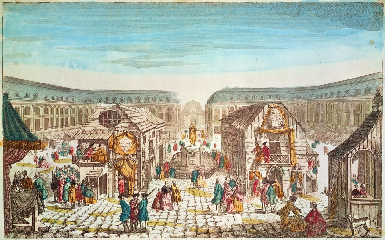 Jarmark św. Owidiusza, Place Vendome autorstwa French School