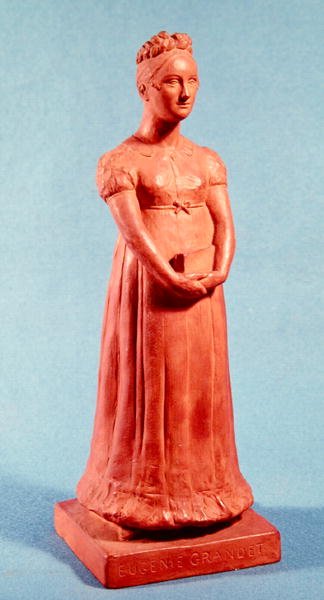 Statuetka Eugenii Grandet (terakota) autorstwa French School