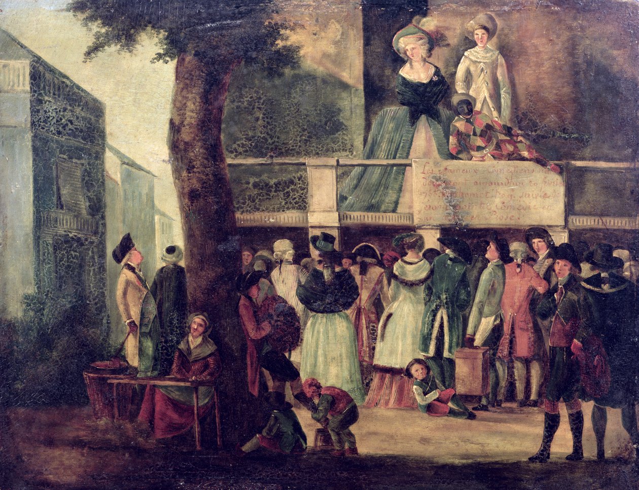Festyn uliczny autorstwa French School