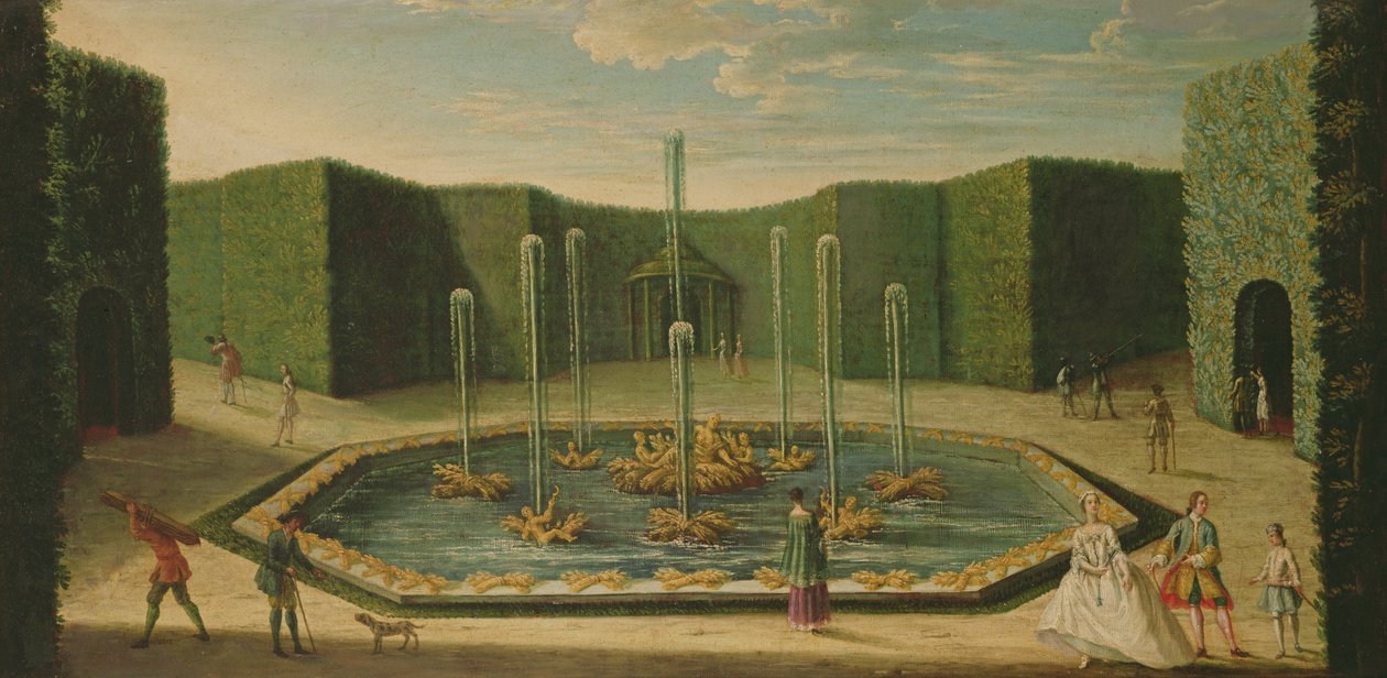 Dorzecze Ceres w Wersalu, początek XVIII wieku autorstwa French School