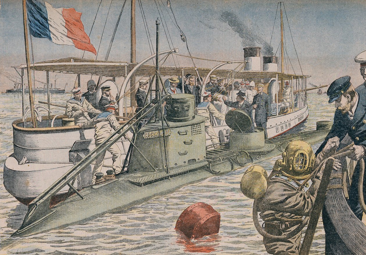 Бизертийн сүйрэл, "Le Petit Journal" сэтгүүлээс авсан зураг, 1906 оны 4-р сарын 4 autorstwa French School