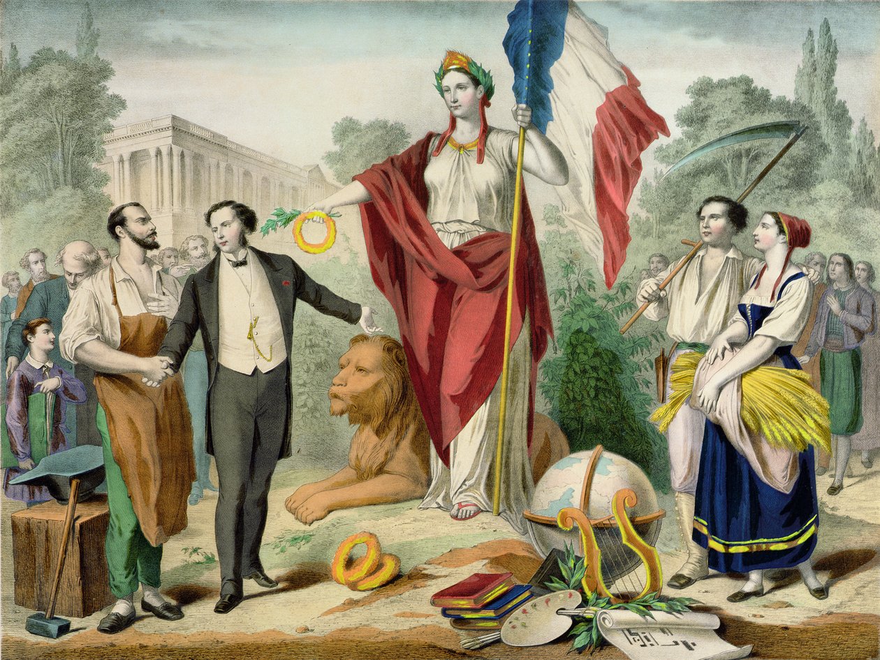 Republika Francuska autorstwa French School
