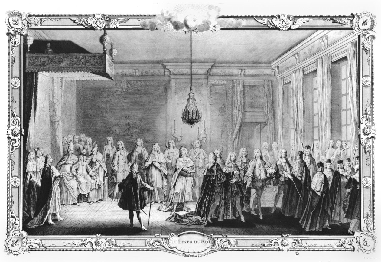 Wał Króla Ludwika XV (1710-1774) autorstwa French School