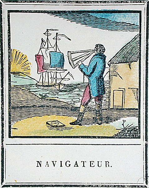 Nawigator, płyta 528 z Les Petits Metiers autorstwa French School