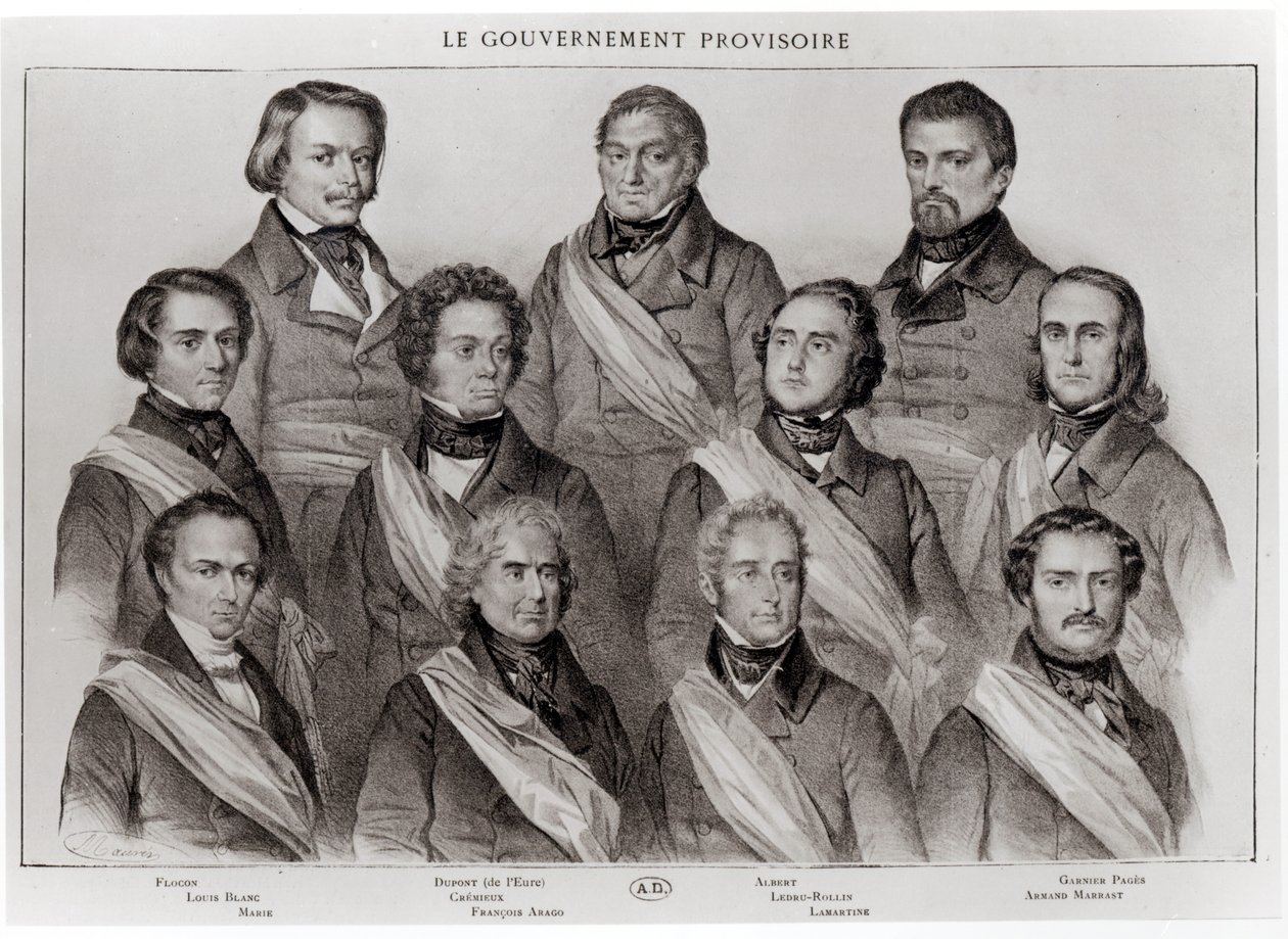 Rząd Tymczasowy 1848 autorstwa French School