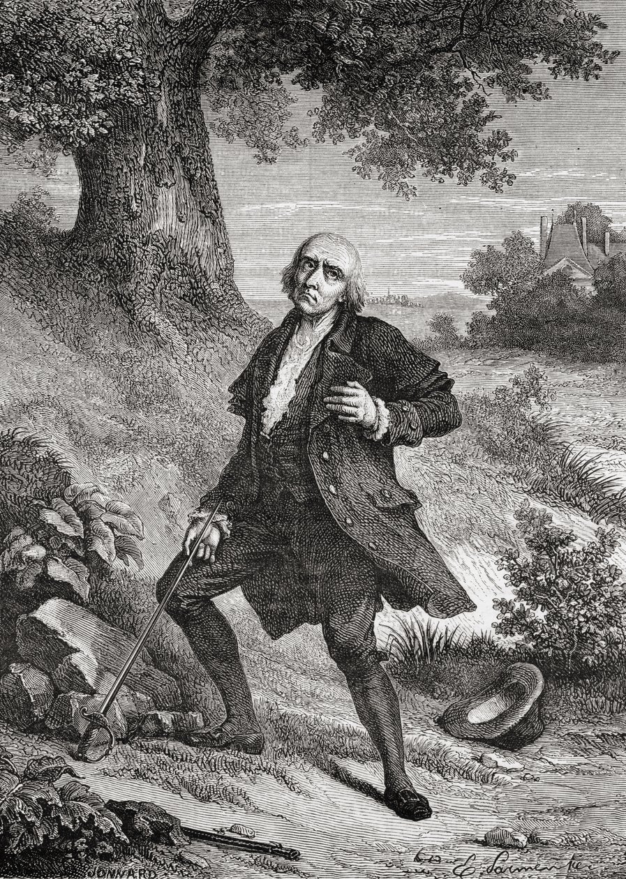 Samobójstwo Jean Marie Roland de La Platiere (1734-93) 10 listopada 1793 autorstwa French School