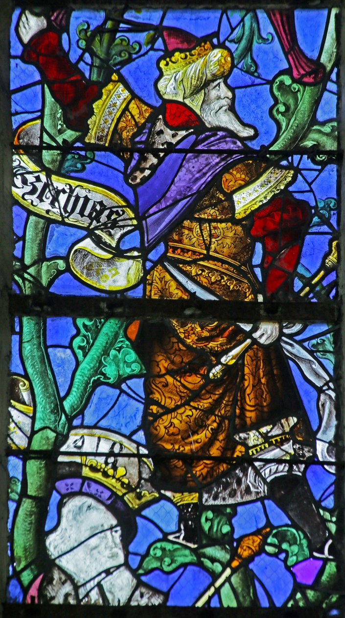Drzewo Jessego: Ezechiasz, 1557 autorstwa French School