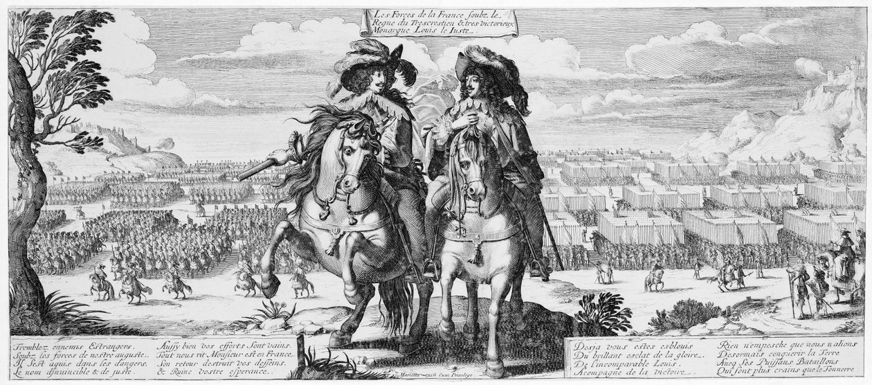 Zwycięstwa Ludwika Sprawiedliwego, 1627 autorstwa French School