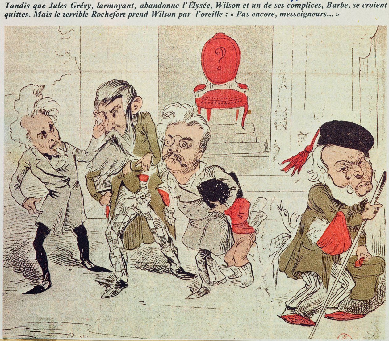 Sprawa Wilsona, 1887 autorstwa French School