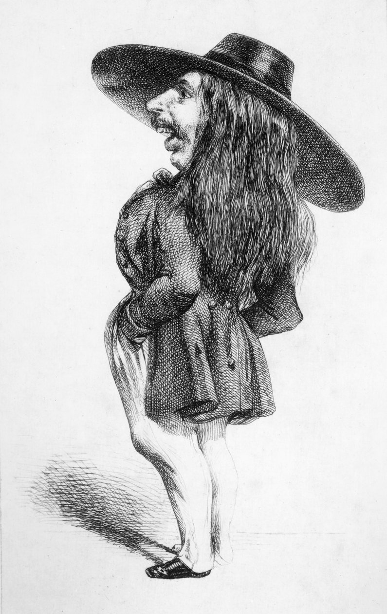 Teofil Gautier (1811-72) autorstwa French School