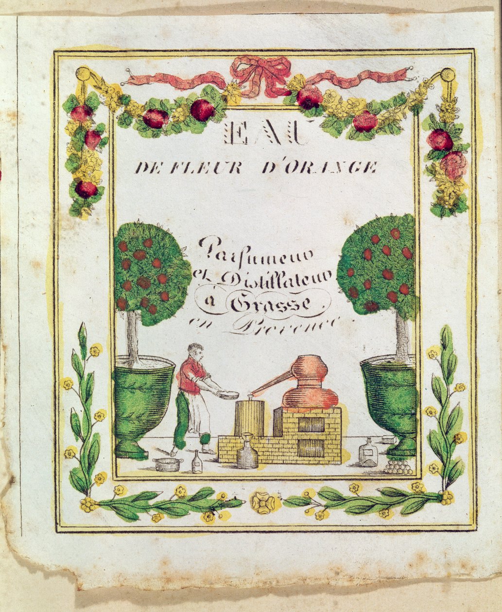 Winieta „Eau de Fleur d