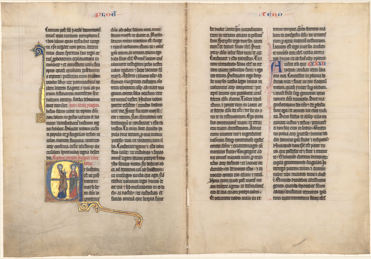 Jozue przed Panem autorstwa French 13th Century