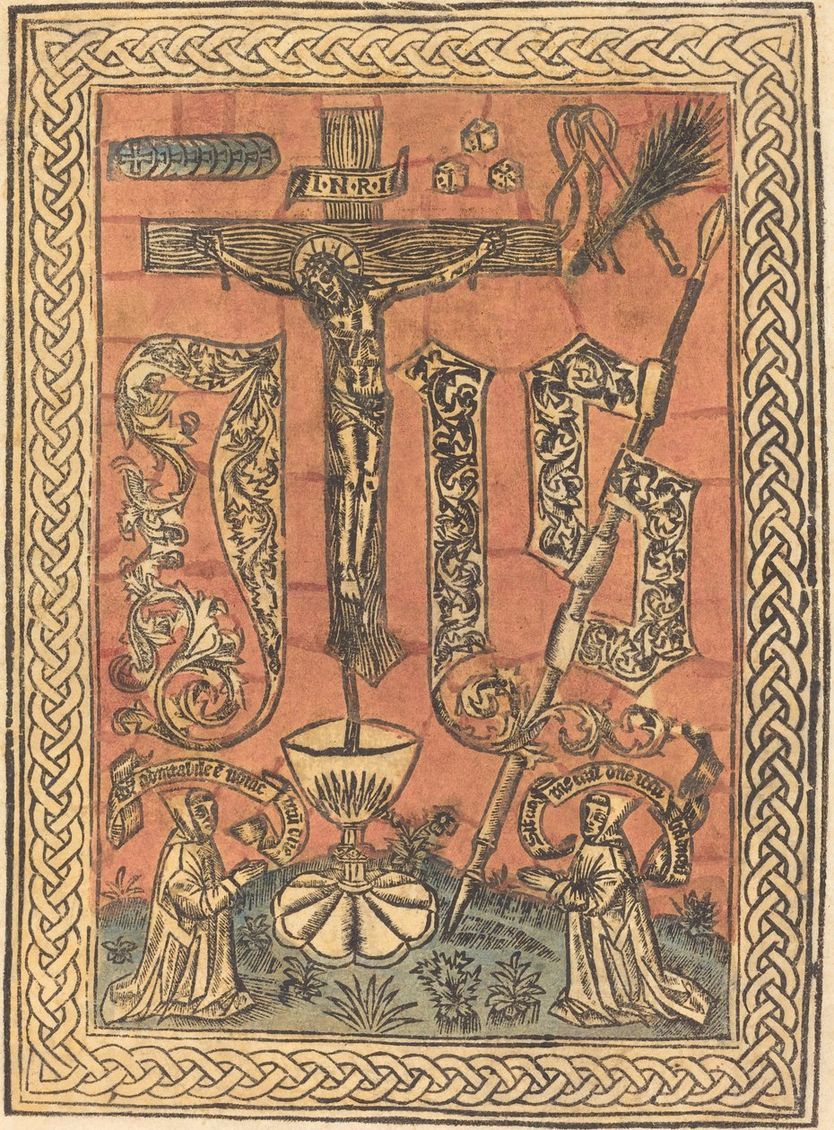 Święty Monogram autorstwa French 15th Century